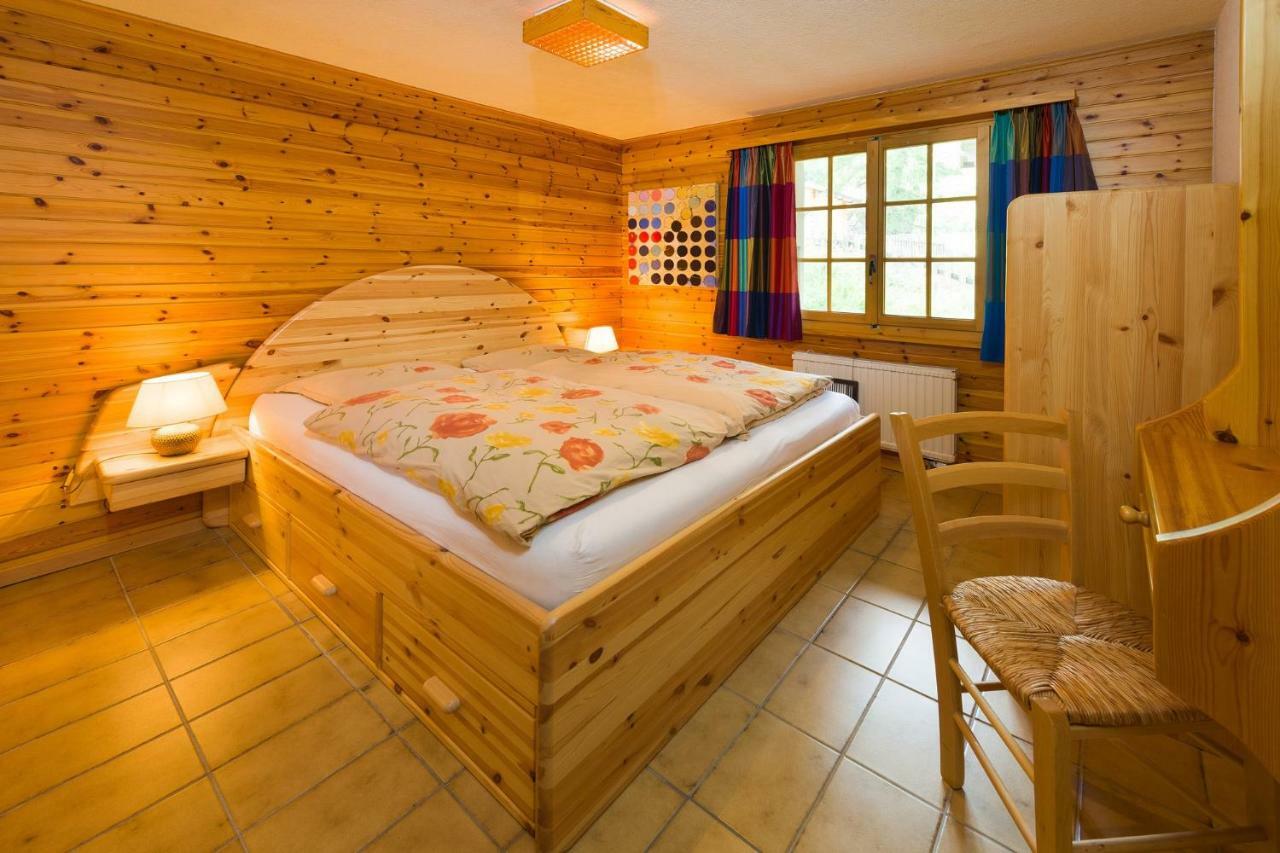 Apartment Schinkenheim "Bei Fuchs & Hase" Grachen Bagian luar foto