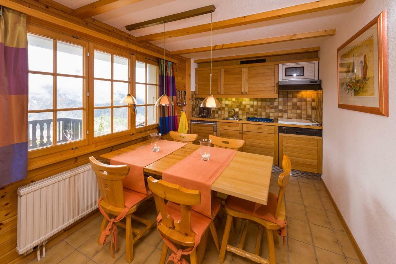 Apartment Schinkenheim "Bei Fuchs & Hase" Grachen Bagian luar foto
