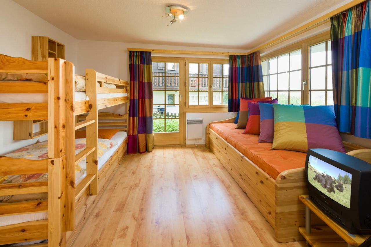 Apartment Schinkenheim "Bei Fuchs & Hase" Grachen Bagian luar foto